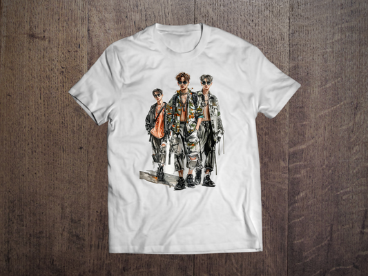 BTS fan T-shirt unisex | Artistic Trio |